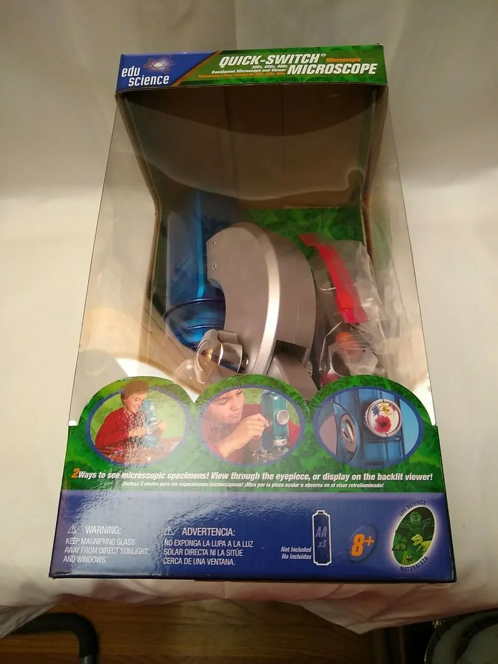 Edu science Quick-Switch Microscope. Educational